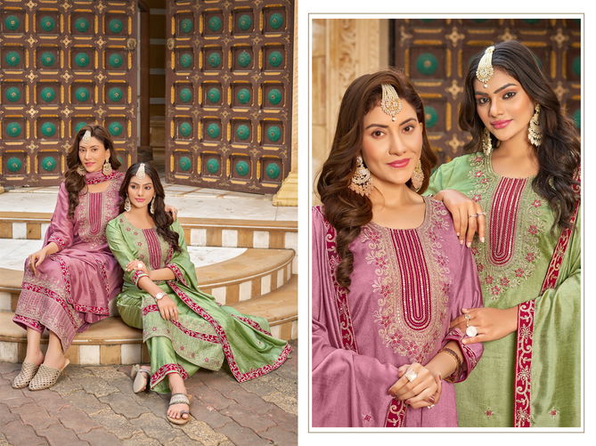 3158 To 3160 By Ladies Flavour Wholesale Kurti With Bottom Dupatta Suppliers In Mumbai